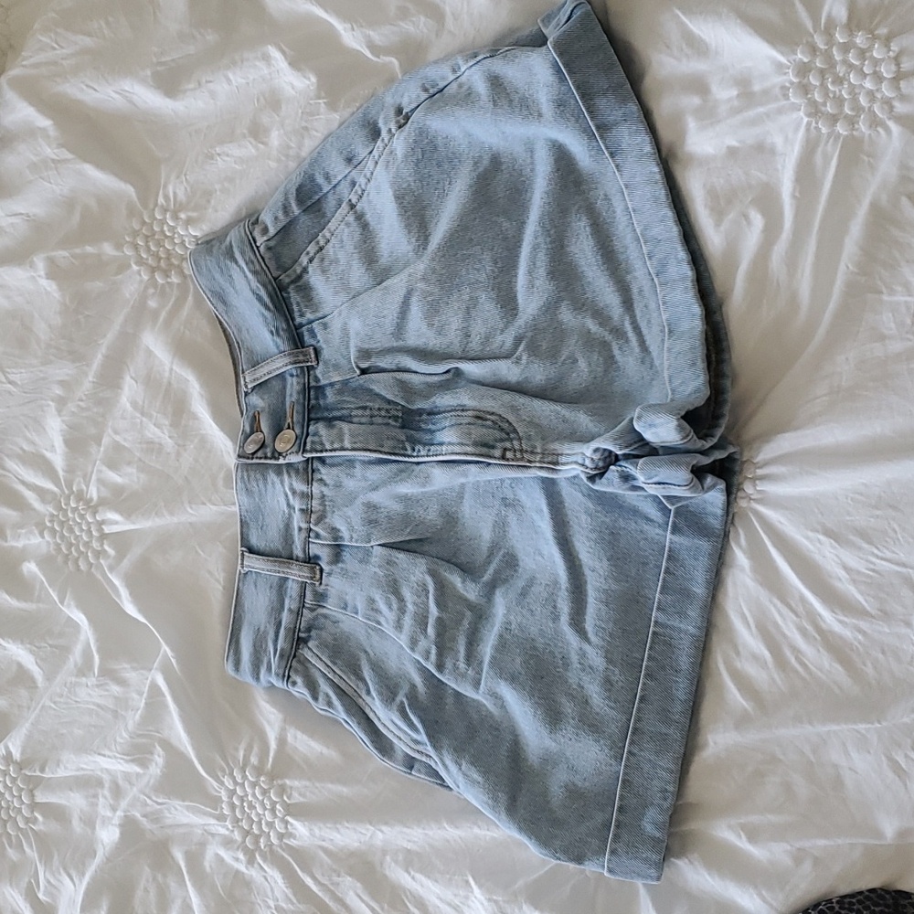 F21 Jean High Waisted Shorts
